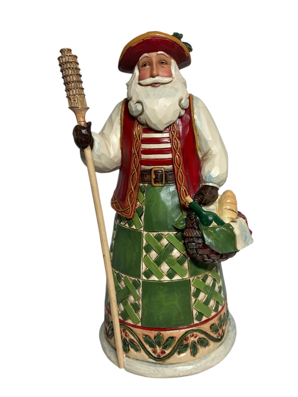 Jim‎ Shore Heartwood Creek Babbo Natale Italian Santa Figure 4022915 - READ